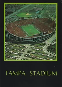 Hard to Find Tampa Bay Rowdies Soccer Buccaneers Football Tampa Stadium Postcard - Picture 1 of 2