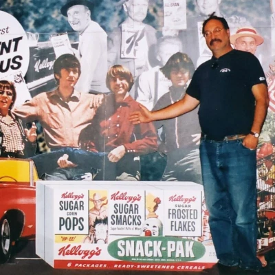 Foto instantânea Monkees Kellogg's Man 4x6 arte stand-up placa de coca-cola anúncio de cereais A2638 - Imagem 1 de 4