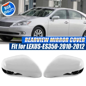 For Lexus ES350 2010-2012 Left Right Rear View Wing Mirror Cover Cap Assemblies - Picture 1 of 12