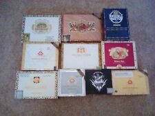 Lot of 10 Cigar Boxes-Empty!! Assorted Shapes and Sizes-2