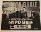 NYPD Blue TV Guide Druck Werbung Dennis Franz Mark Paul Gosselaar TPA5