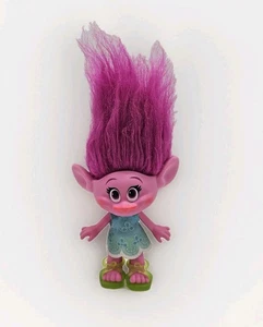 Dreamworks Hasbro Troll capelli rosa vestito papavero 9 pollici figura 2015 - Foto 1 di 9