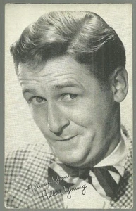 Actor Alan Young Star of Mr. Ed Vintage Arcade Card Photograph Television - Picture 1 of 1
