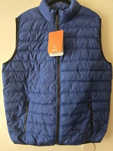 Mens Tek Systems Royal Blue Vest By Elevate Preppy Timeless Rockabilly Sz XL NWT - Picture 1 of 10