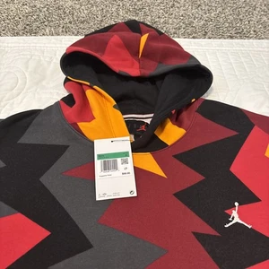 Air Jordan 7 Retro Flight MVP Men's Fleece Pullover Hoodie X-Large FB7014-619 - Picture 1 of 7