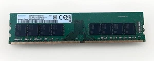 SAMSUNG 32 GB DDR4 DESKTOP RAM PC4-3200AA MHz 2Rx8 M378A4G43BB2-CWE, - Bild 1 von 2