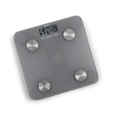 Personenwaage Körperfettwaage Digital Körper Waage 180kg Bluetooth App Analyse - Bild 1 von 4