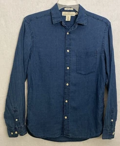 L.O.G.G. Label Of Graded Goods Men’s Denim Jean Shirt,Sz S,Chest 39”,Westerncore - Picture 1 of 7