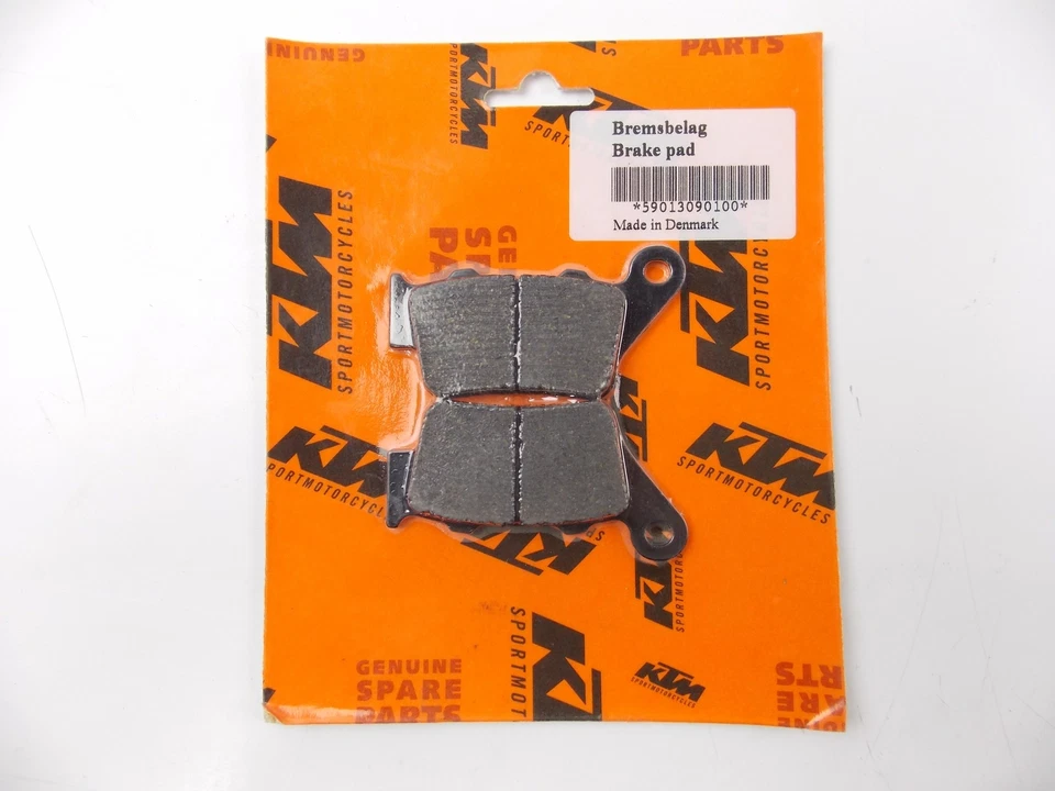 PASTILLA DE FRENO KTM 640 ADVENTURE ORIGINAL 2005-2007 FABRICANTE DE EQUIPOS ORIGINALES 59013090100 590.13.090.100 Foto 1 de 1