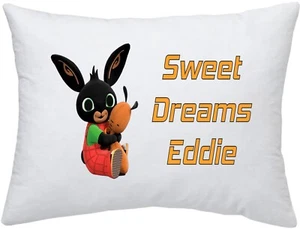Bing Bunny & Flop Personalised Pillow Case