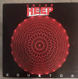 Uriah Heep "Equator" 1985 Promo 12β 33rpm LP Columbia BFC 49132πΊπΈ promo - Picture 1 of 11
