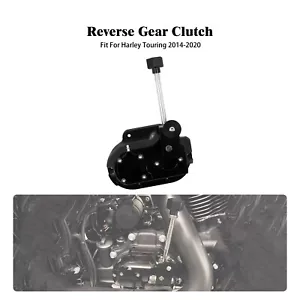 Black Reverse Gear Clutch Gearbox For Harley Touring Road Street Glide 2014-2020 - Foto 1 di 20