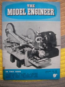Vintage Model Engineer Magazine 27 January 1955 Trains Boats Cars etc. - Picture 1 of 8