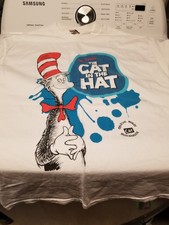 VTG Y2K Dr. Seuss The Cat In The Hat Movie Promo T Shirt 2003 Men’s XLarge Rare
