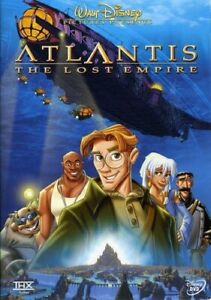 Brand New Disney DVD Atlantis - The Lost Empire Michael J. Fox James Garner 2002