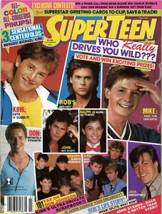 Super Teen Magazine July 1986 Prince Wham Michael J Fox Rob Lowe a-ha Menudo - Picture 1 of 21