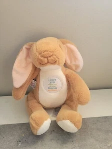 Guess How Much I Love You Right Up To The Moon And Back Bunny Rabbit Plush 9” - Picture 1 of 7