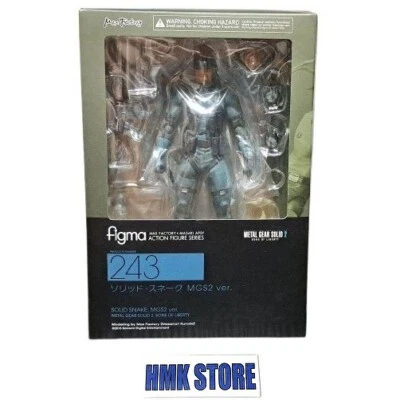 figura figma Metal Gear Solid 2 Sons of Liberty Solid Snake MGS2 Max Factory - Imagen 1 de 4