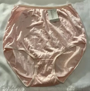 Vintage NWT Adonna 100% Nylon Brief JC Penny Panties Granny Sissy Sz 8 - Picture 1 of 5