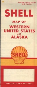 Shell Road Map 1961: Western United States and Alaska [with header] NOS - Bild 1 von 1