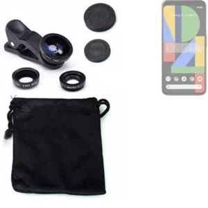 Pour Google Pixel 4 fisheye macro grand angle Objectifs Lentilles caméra - Photo 1/6