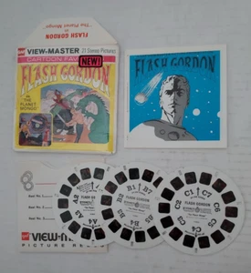 1978 View-Master B 583 King Features Syndicate Flash Gordon in The Planet Mongo - Picture 1 of 1