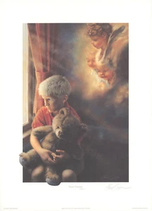 "Best Friends" di Gene Boyer, 1994." Stampa firmata. Arte cristiana. - Foto 1 di 3