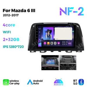 For Mazda 6 Atenza 2012-16 Android Car Stereo Radio Carplay GPS Navi Head Unit