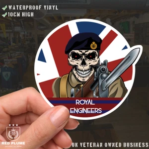 Vinyl Fix Bayonets Royal Engineers Sticker - Picture 1 of 4