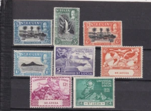 A very nice unused George V and UPU St Lucia group - Picture 1 of 1