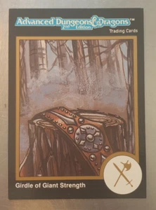 1991 Advanced Dungeons & Dragons Card 2nd Edition #525 Girdle of Giant Strength - Picture 1 of 2