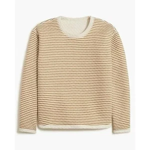 M241 NWT J Crew Factory Reversible Quilted Pullover - Size Large - Picture 1 of 1