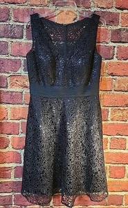 Belsoie Fit And Flare Formal Dress Sz 16 C111 - Picture 1 of 8