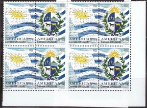 Uruguay Scott# 2309 12p Block of 4 MNH - Picture 1 of 1