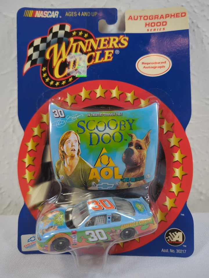 #30 Jeff Green America Online Scooby Doo Chevy Hood 2002 Winner Circle 1/64