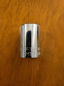 Craftsman 3/4" 12 Point 1/2" Drive Shallow Socket CMMT 47508 - Picture 1 of 5