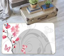 3D Flower Butterfly NA1464 Game Rug Mat Elegant Photo Carpet Mat Fay