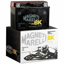 Magneti Marelli YTX7A-BS 12V 6Ah Batteria per Moto e Scooter - Nera