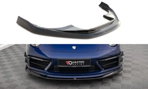 Cup Spoilerlippe SCHWARZ für Porsche 911 Carrera Aero 992 + S Frontspoiler V2 - Bild 1 von 9