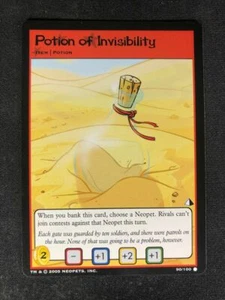 Neopets TCG Trank der Unsichtbarkeit 90/100 Lost Desert Item Common - Bild 1 von 2