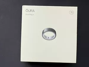 Oura Ring 4 nuovo sigillato - misura 11 colore nero 4a generazione activity tracker - Foto 1 di 2