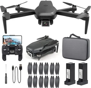 NMY S6 Drone con Telecamera 4k GPS, Seguimi, Volo Circolare, ritorno, 2 batterie - Photo 1/9