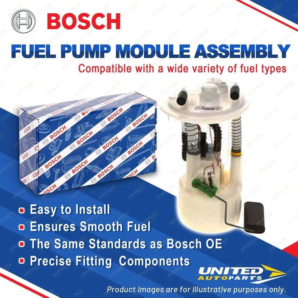 Bosch Fuel Pump Module Assembly for Smart Cabrio City-Coupe Fortwo 450 2001-2007 - image 1 of 2