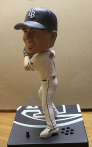 42/ TAMPABAY RAYS 05/30/20 WILLY ADAMES AUDIO BOBBLEHEAD - Picture 1 of 2