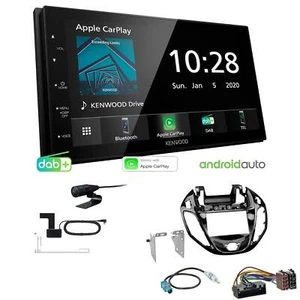 Kenwood Autoradio Apple CarPlay Android DAB+ für Ford B-Max ab 2012 piano black - Bild 1 von 6