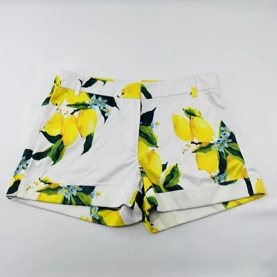 Pantalones Cortos Chinos Limón Botines Mujer Talla S Primavera Verano Colorido Fruta Limonada Foto 1 de 4