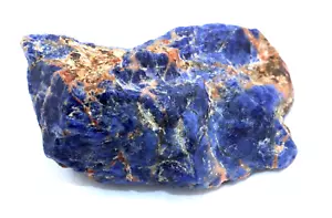 Natürliche unbehandelte 202,35 Ct blau Sodalit aus Namibia Probe sauber grob - Bild 1 von 7