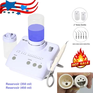 Portable Dental Ultrasonic Piezo Scaler+Handpiece 2Bottles Fit DTE SATELEC SK-D1 - Picture 1 of 14