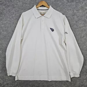 Cutter Buck DryTec Langarm Elfenbein Polo Gr. XL Shirt Tennessee Titans SMUDGE - Bild 1 von 11