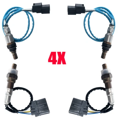 4x O2 Oxygen Sensor Upstream Downstream For 2007 2008 Acura TL 234-4351 234-5010 - Imagem 1 de 4